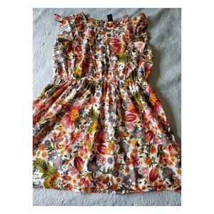 Floral Summer Girls Dress Plus